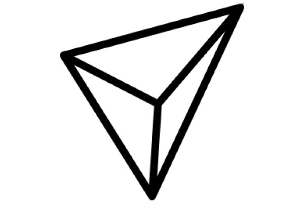 Simplistic Icon of a Triangle