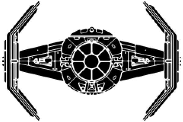 Artwork of a Star Wars Tie Interceptor