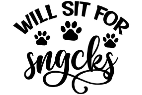 Will Sit for Snuggles: A Playful Sign for Pet Lovers