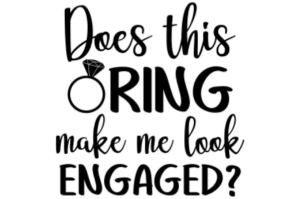 A Humorous Take on the Importance of Engagement Rings