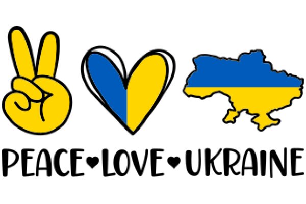 Peace, Love, and Ukraine: A Symbol of Solidarity and Support