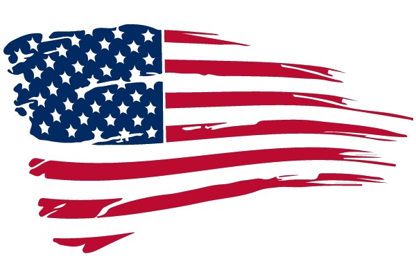 United States Flag Artwork