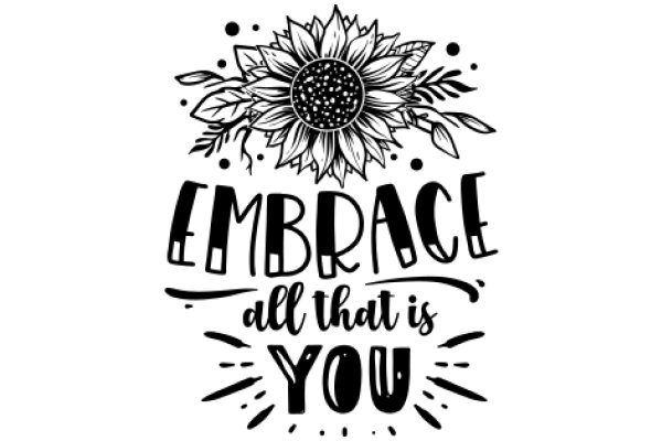 Embrace All That Is You: A Floral Affirmation