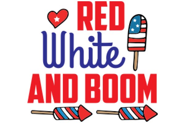 Red, White, and Boom: A Graphic Design for a Patriotic Event