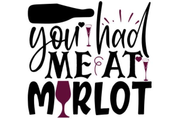 Celebrate Your Love for Wine and Meat with This Playful Graphic!