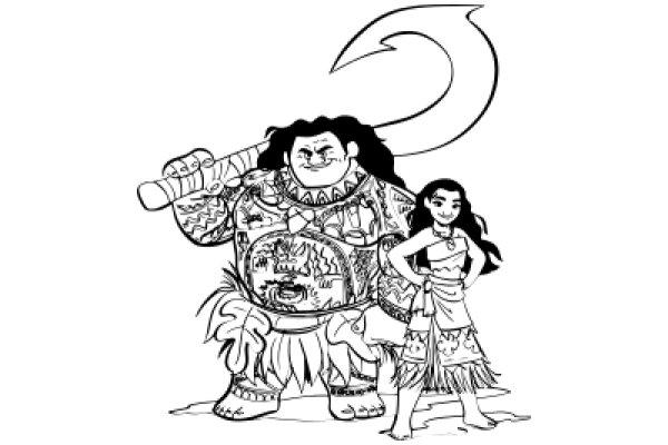 A Tale of Friendship: The Adventure of the Hawaiian Hero and His Companion