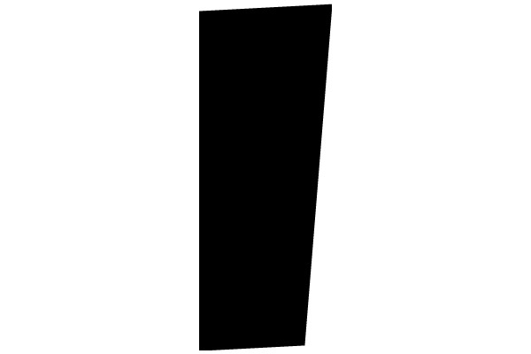 A Solid Black Square on a White Background