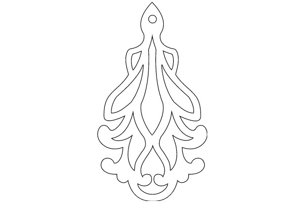 Stylized Octopus Design in