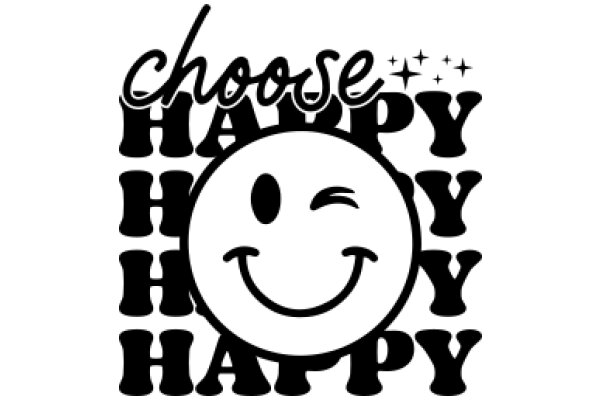 Choose Happy: A Positive Affirmation Poster