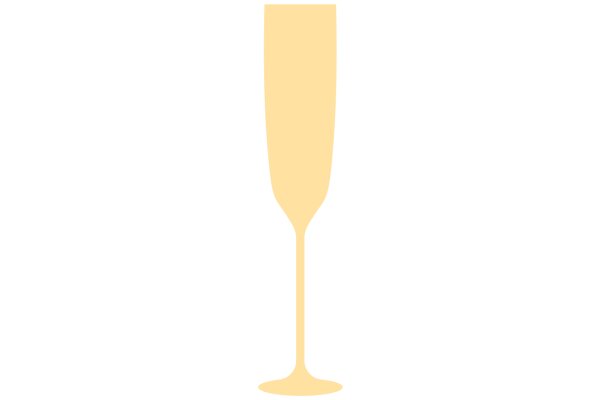 Simplistic Illustration of a Wine Glass