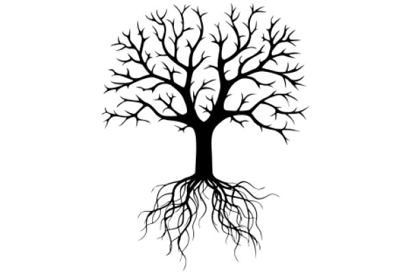 Simplistic Tree Silhouette