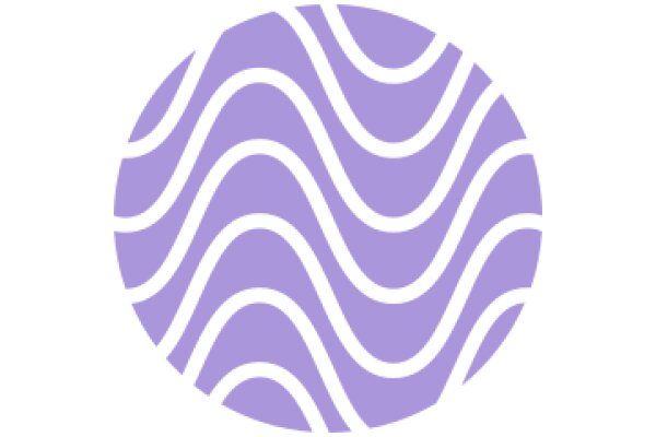 Stylized Purple Wave Design