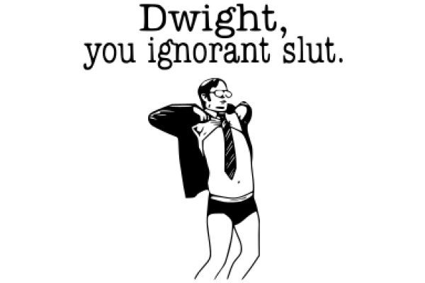 Dwight, You Ignorant Slut: A Comic Strip Parody