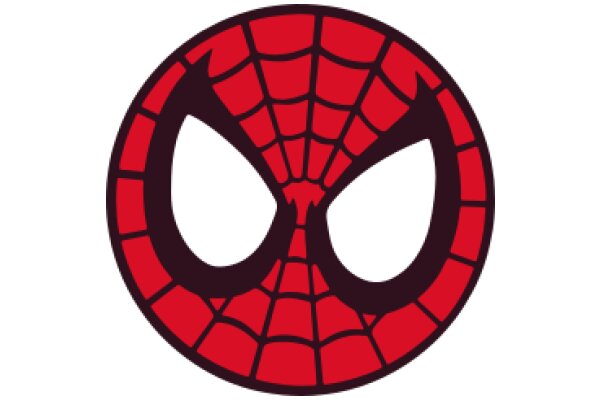 Vibrant Red Spider-Man Logo