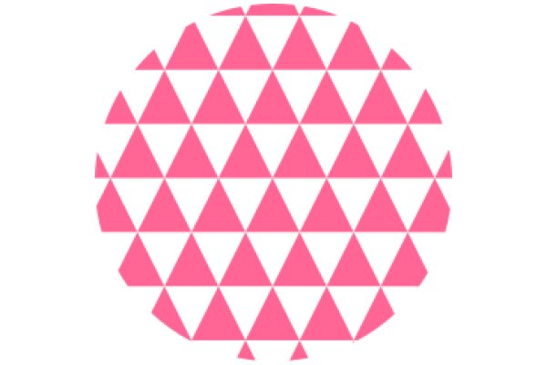 Vibrant Pink Geometric Pattern