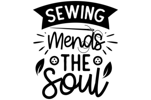 Sewing Mends the Soul: A Handcrafted Sign for a Soulful Sewing Experience