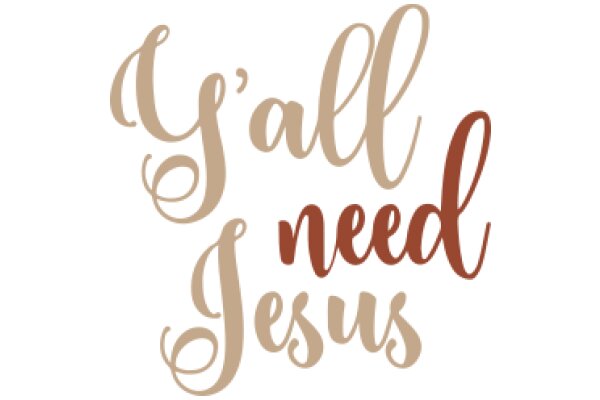 A'll All Need Jesus