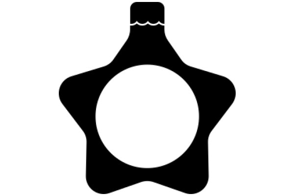 Simplistic Icon of a Bottle with a Rounded Top