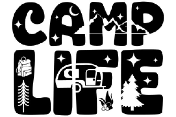 Camp Life: A Graphic Design Showcasing the Essence of Outdoor Adventure