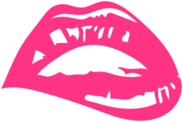 Vivid Pink Lip Art