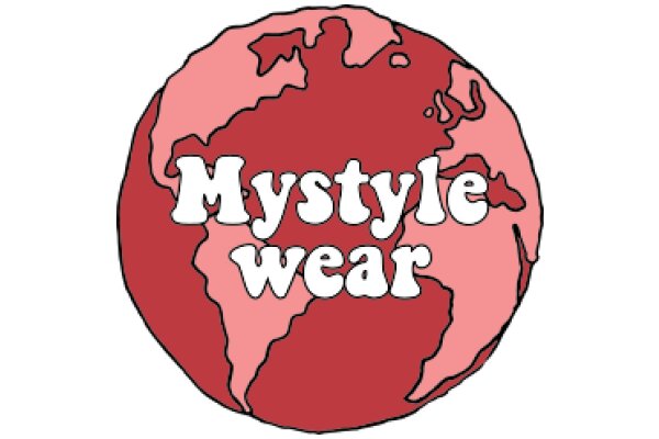 Stylish World Map with the Word 'Style' in the Center