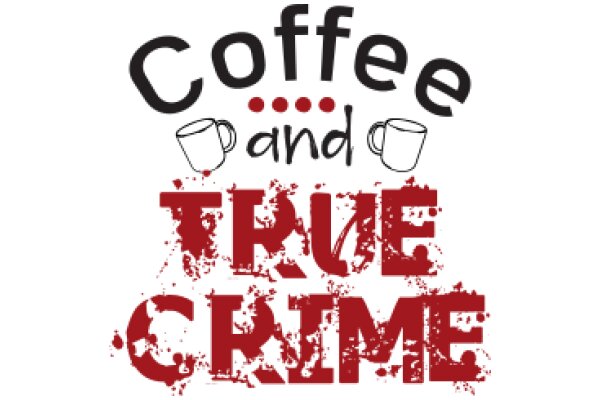 Coffee and True Crime: A Graphic Design