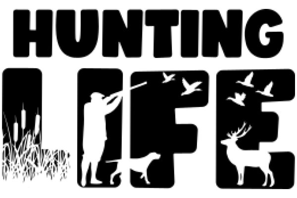 Hunting Life: A Silhouette Poster