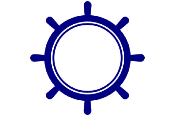 A Blue Compass: A Symbol of Guidance and Navigation