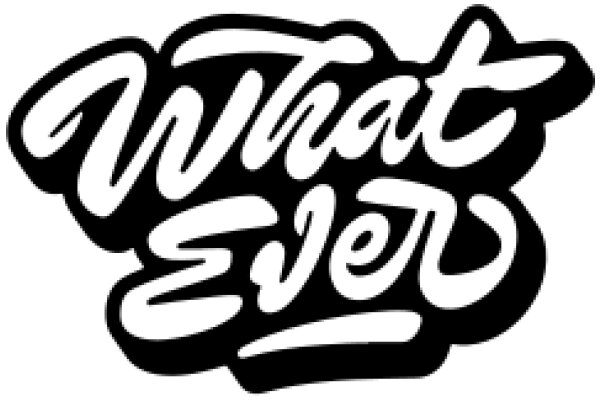 Stylized 'What Ever' Logo