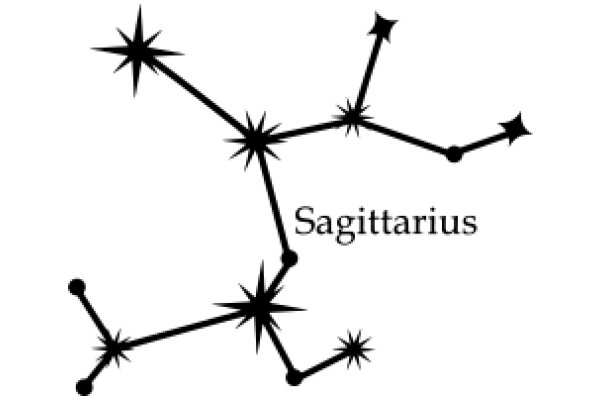 Sagittarius Constellation: A Illustration