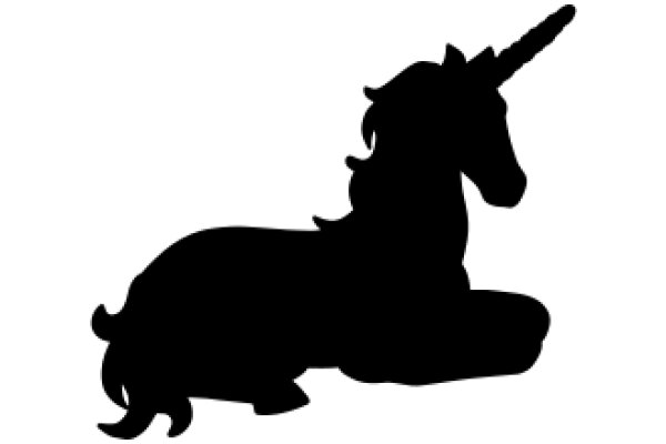 Silhouette of a Unicorn: A Symbol of Magic and Imagination