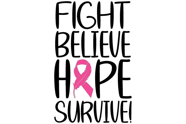 Fight, Believe, Hope, Survive: A Message of Strength and Resilience