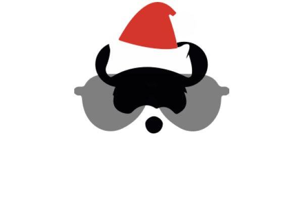 A Festive Holiday Icon: A Santa Hat with a Playful Twist