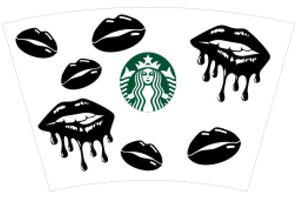 A Collection of Starbucks-Themed Lip Art