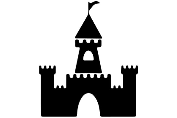 A Simple Castle Silhouette