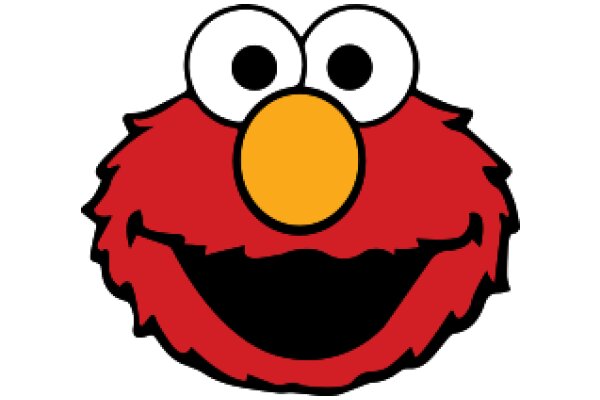 Elmo's Big Smile: A Delightful Illustration of a Famous Character