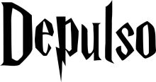 Stylized Text Artwork: The Word 'Depulso' in a Gothic Font