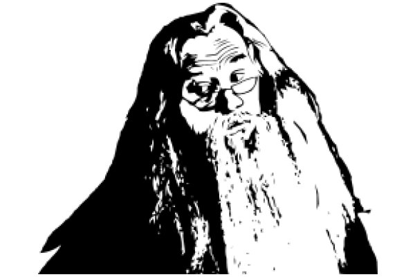 A Portrait of a Person with Long Hair