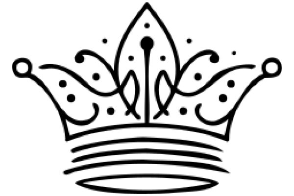 A Stylish Crown Illustration