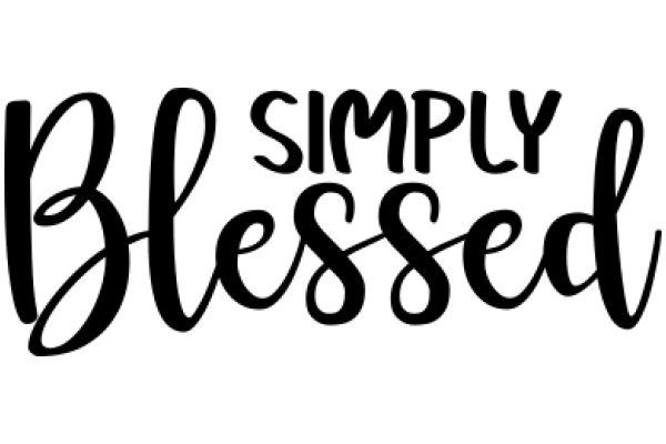 Simply Blessed: A Graphic Design Showcase