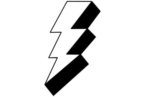 Stylized Lightning Bolt Logo