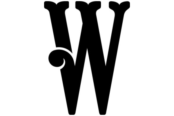 Stylized Letter 'W'