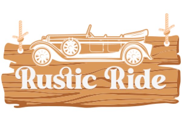 Vintage Rustic Ride: A Classic Car Advertisement