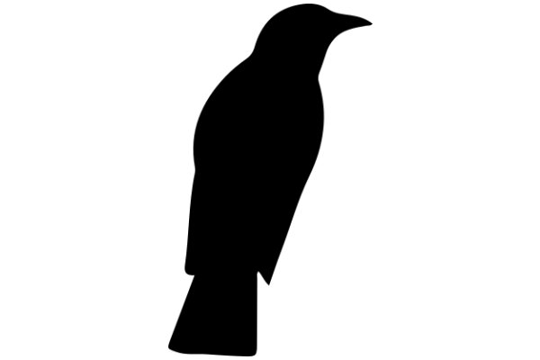 Silhouette of a Bird: A Simple yet Elegant Design