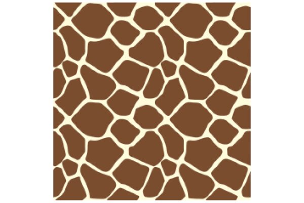 Brown and Beige Animal Print Wallpaper