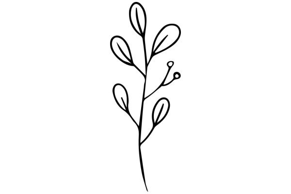 Stylized Plant Illustration