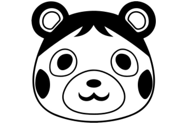 Stylized Panda Emoji