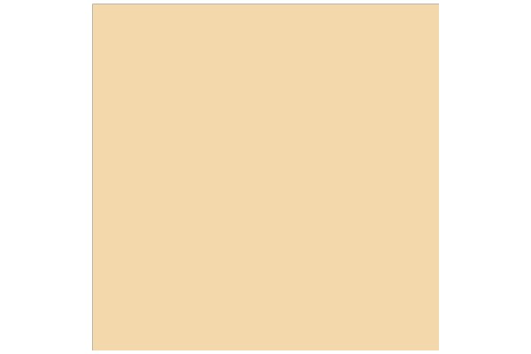 A Solid Beige Square