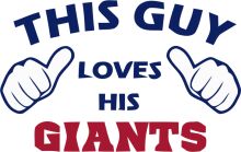 This Guy Loves His Giants: A Tribute to a Passionate Fan