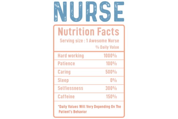 Nurse Nutrition Facts: Serving Size, Hard Work, and Patience